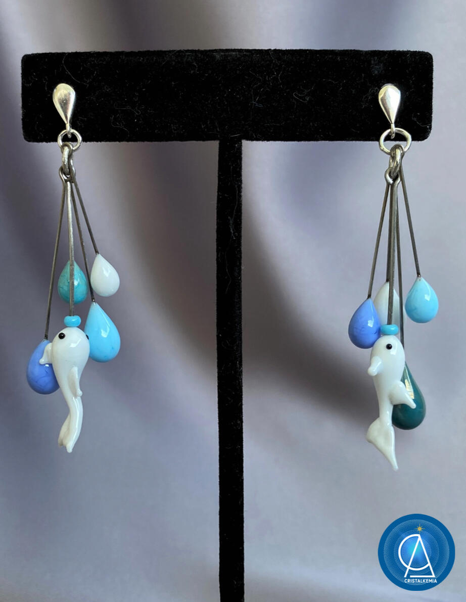 Boucles d'oreilles poissons